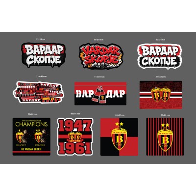 STICKERS LARGE SET